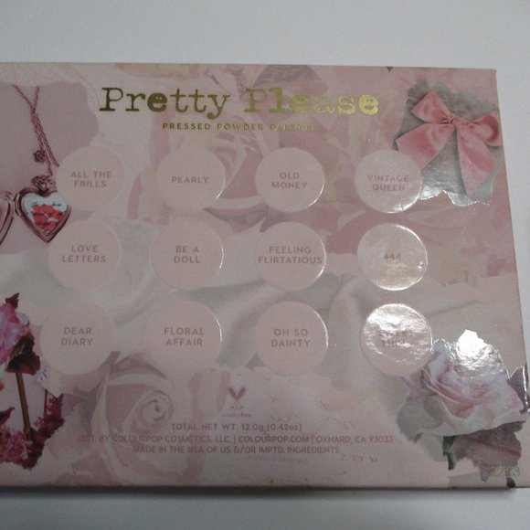 Colourpop Pretty Please Eyeshadow Palette and Off to Paris Lip Creme - Picture 8 of 13